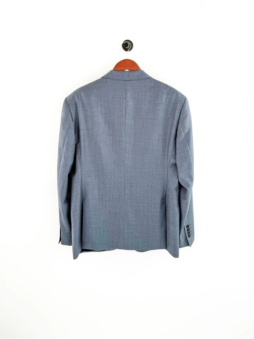 NWT New Emporio Armani G-Line Italian Wool Slate Blue Men's Blazer Jacket 42R